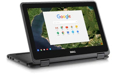 Dell chromebook 11 3189 | Intel Celeron N3060 | 4 GB | 32 GB SSD | Touchscreen | 360 graden opklapbaar | B-grade