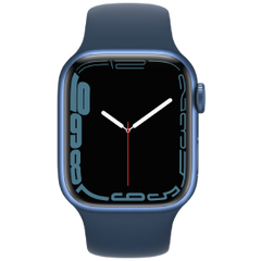 Apple Watch Series 7 45mm Aluminium Blauw Refurbished | 4G met Blauw Sportbandje | 1 Jaar Garantie | Accessoires
