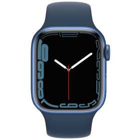 Apple Watch Series 7 45mm Refurbished | Blauw Aluminium | 1 jaar Garantie | Inclusief Accessoires
