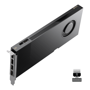 HP NVIDIA RTX Pro 2000 16GB Refurbished | PCI-e 5x16 Quad Head | 16GB GDDR7 | 4x DisplayPort 2.1 | 70Watt | 12M Garantie
