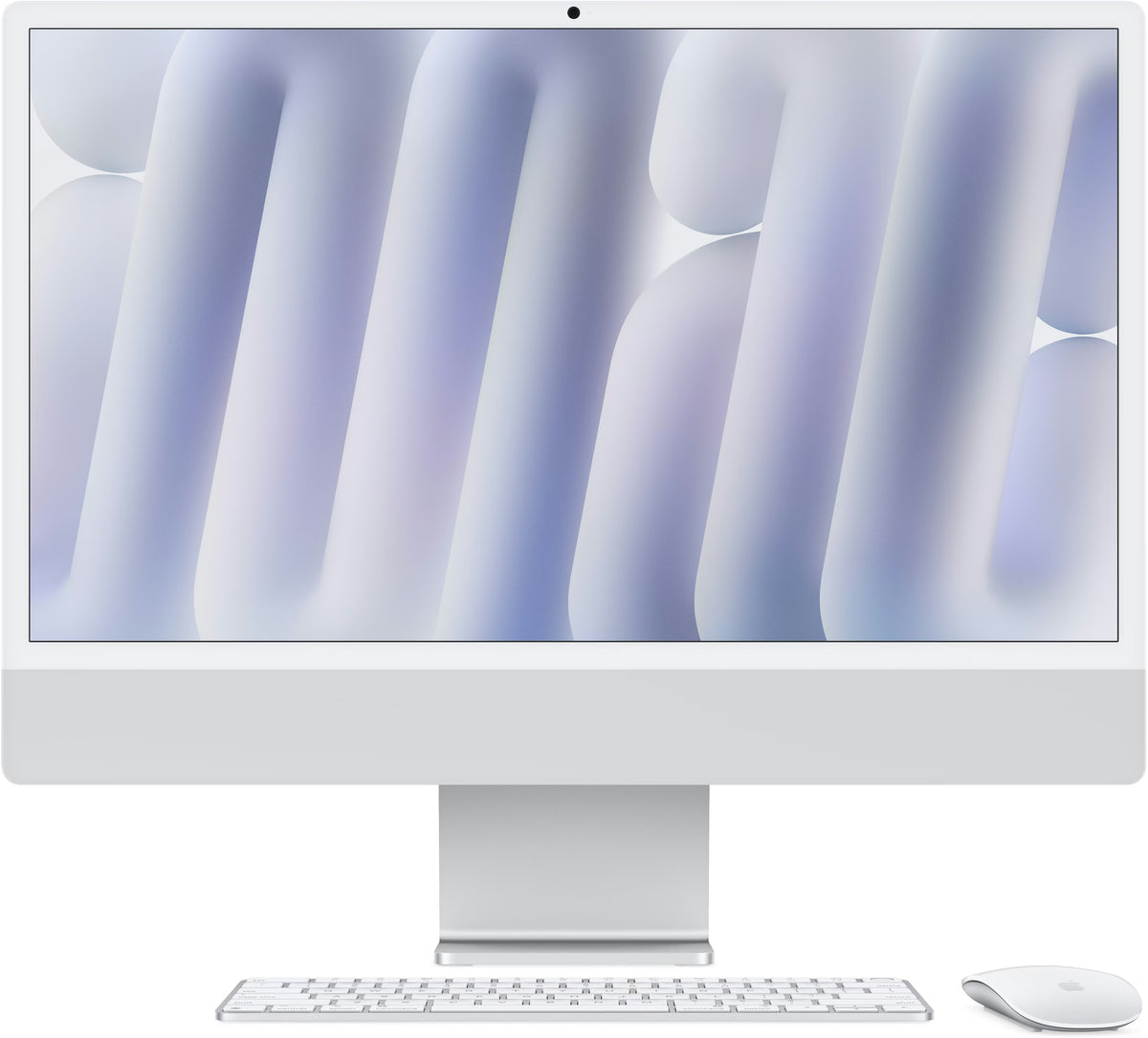 APPLE iMac 24" 2024 Refurbished | M4 | 16GB RAM | 512GB SSD | 10C GPU | Silver | 12M Garantie