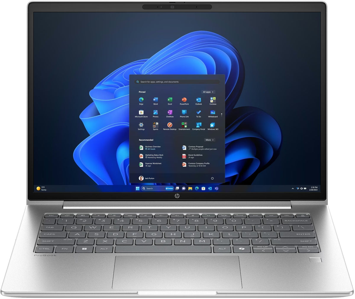 HP ProBook 4 G1i 14 Refurbished | Intel Core U5-225U (2e Gen) | 16GB RAM | 512GB SSD | 14 inch WUXGA | Windows 11 Pro | 12M Garantie