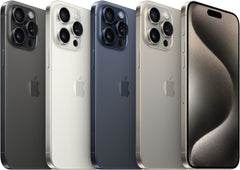 APPLE iPhone 15 Pro Max 256GB reconditionné | 6.7" Titane naturel | Sans accessoires | Garantie 12M