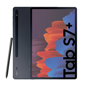 Samsung Galaxy Tab S7 128GB 4G Refurbished | Zwart | 1 jaar Garantie | Accessoires