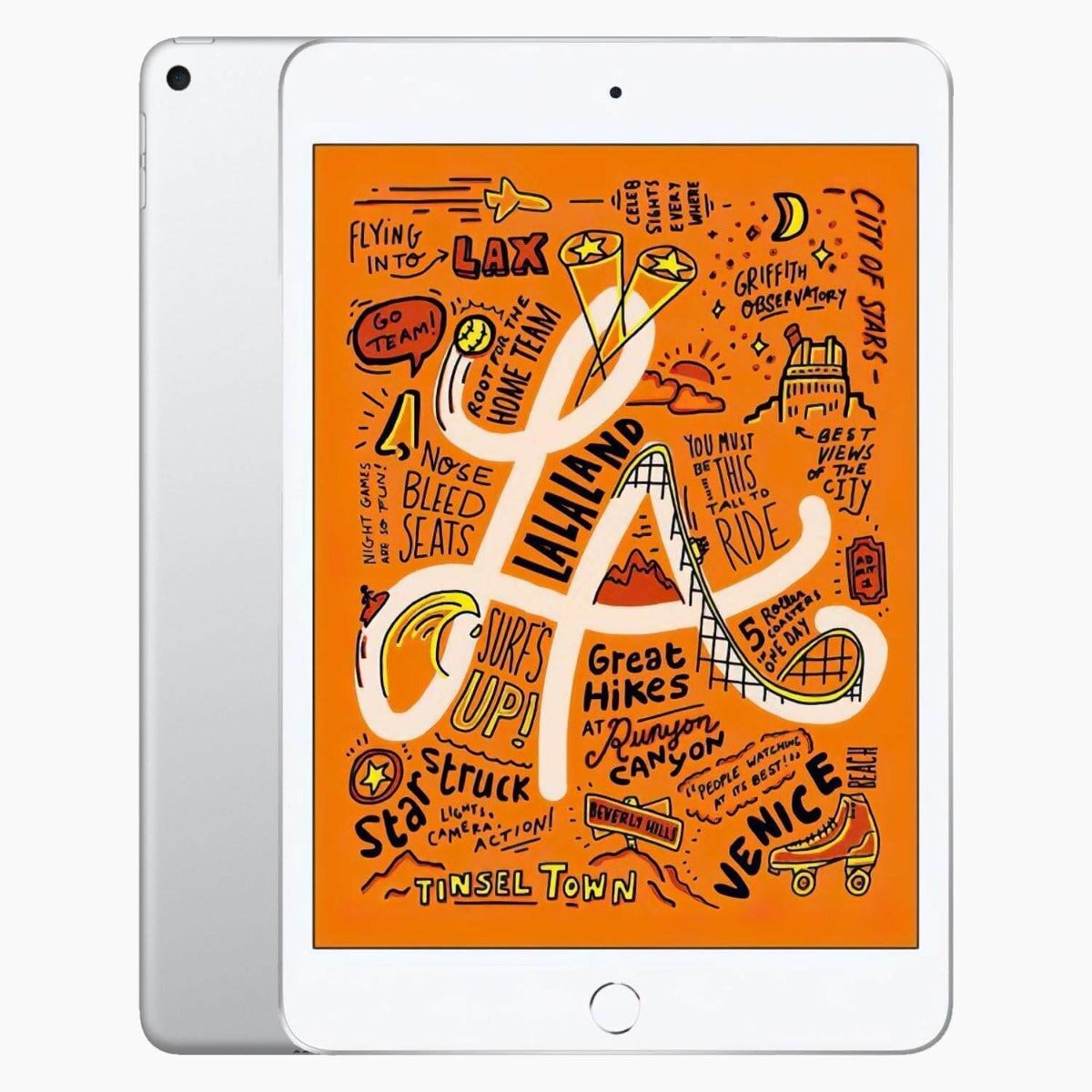 APPLE iPad mini 5 | Refurbished | A12 Bionic 256GB WIFI LTE | 7.9″ Silver | 1 jaar Garantie