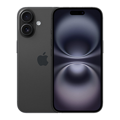 Apple iPhone 16 Plus 128GB Refurbished | Zwart | Met Garantie | Inclusief Accessoires