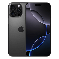 Apple iPhone 16 Pro 128GB Refurbished | Zwart Titanium | 1 jaar Garantie | Accessoires