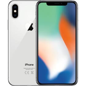 Apple iPhone X 256 GB Refurbished | Zilver | Inclusief Accessoires | 1 jaar Garantie